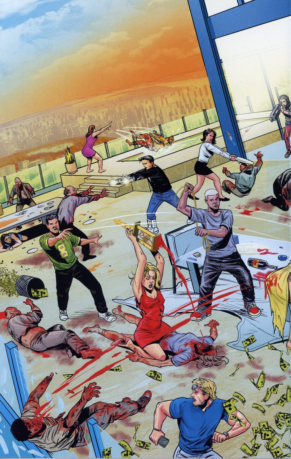 Eat The Rich #1 NSFW Zombie Satire Comic by JC Comics