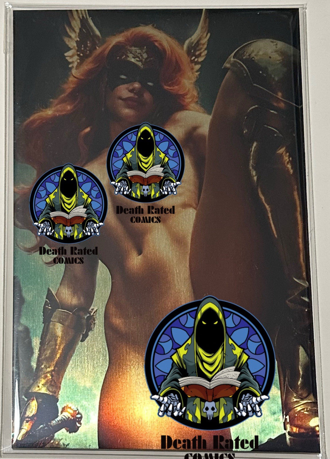 Fantasy of Cosplay Angela Spawn Cosplay Set of 2 Full Gold Metal Jacket 1/1