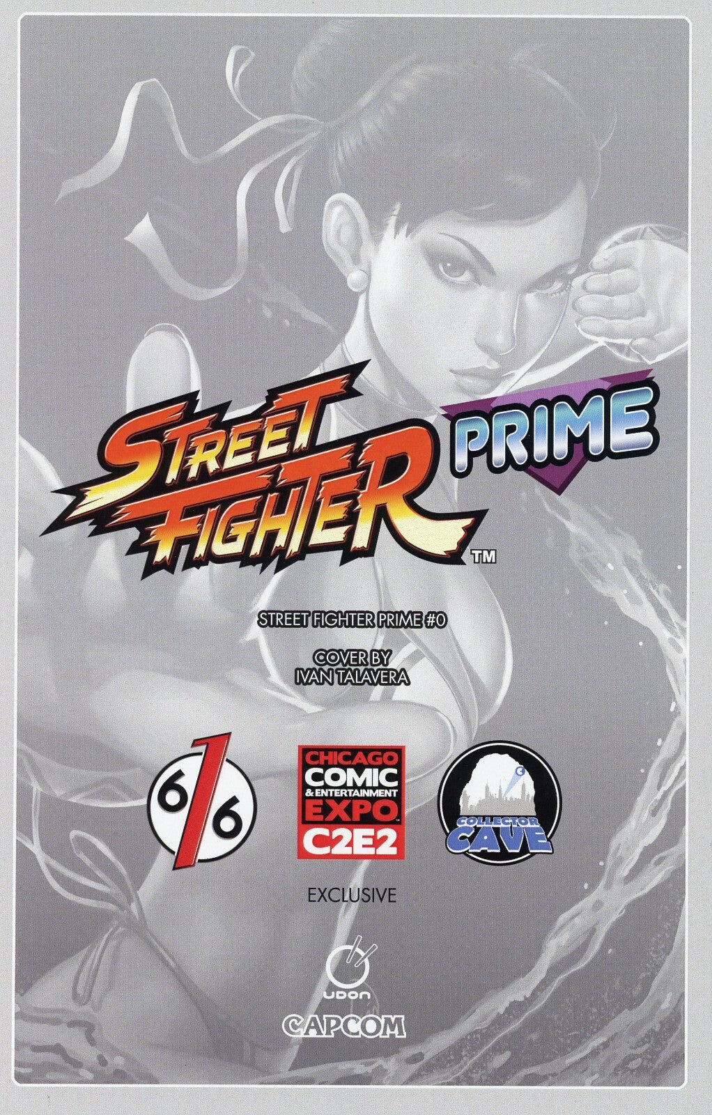 STREET FIGHTER PRIME #0 TALAVERA 616 C2E2 Virgin Bikini Variant C LTD 500
