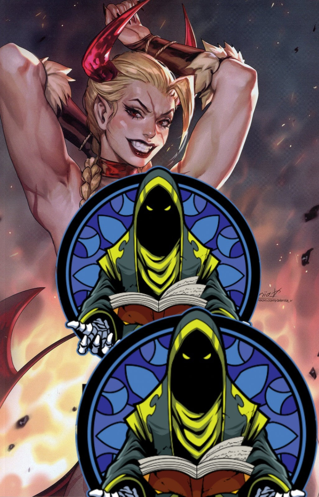 I Summoned A Demon And She's Kinda My Type #3 Cover B Super Spicy By Aleriia_V