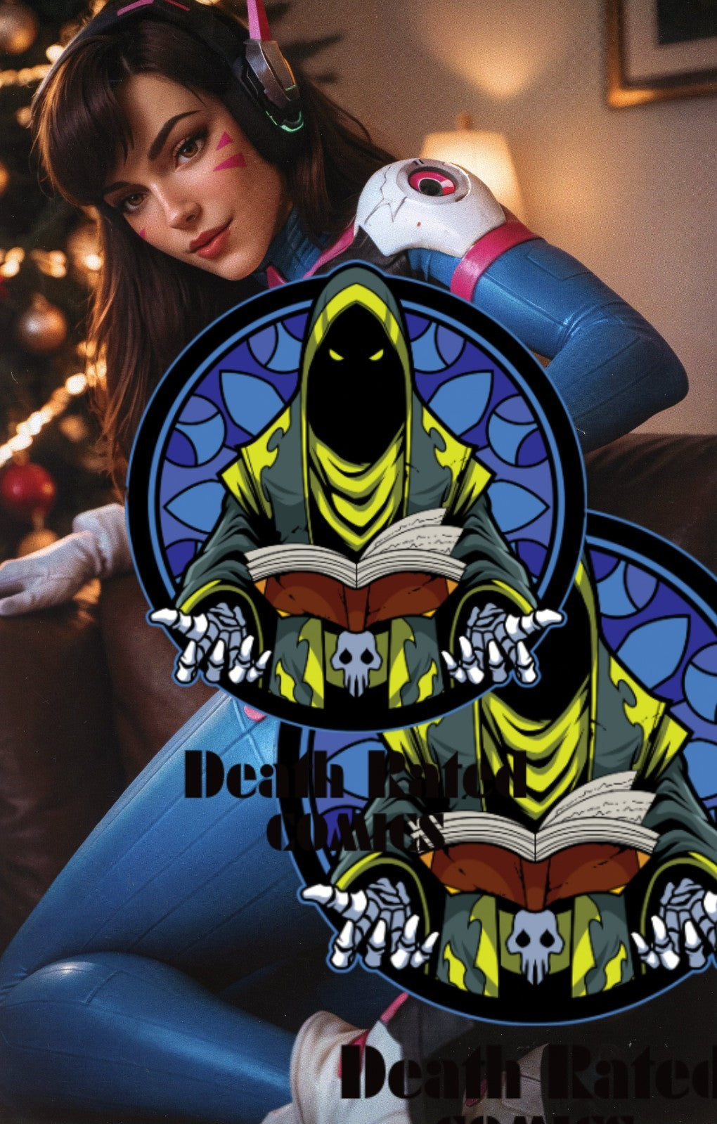 Bangers Comics D.Va Overwatch Cosplay Virgin Variant Cover Ltd 100