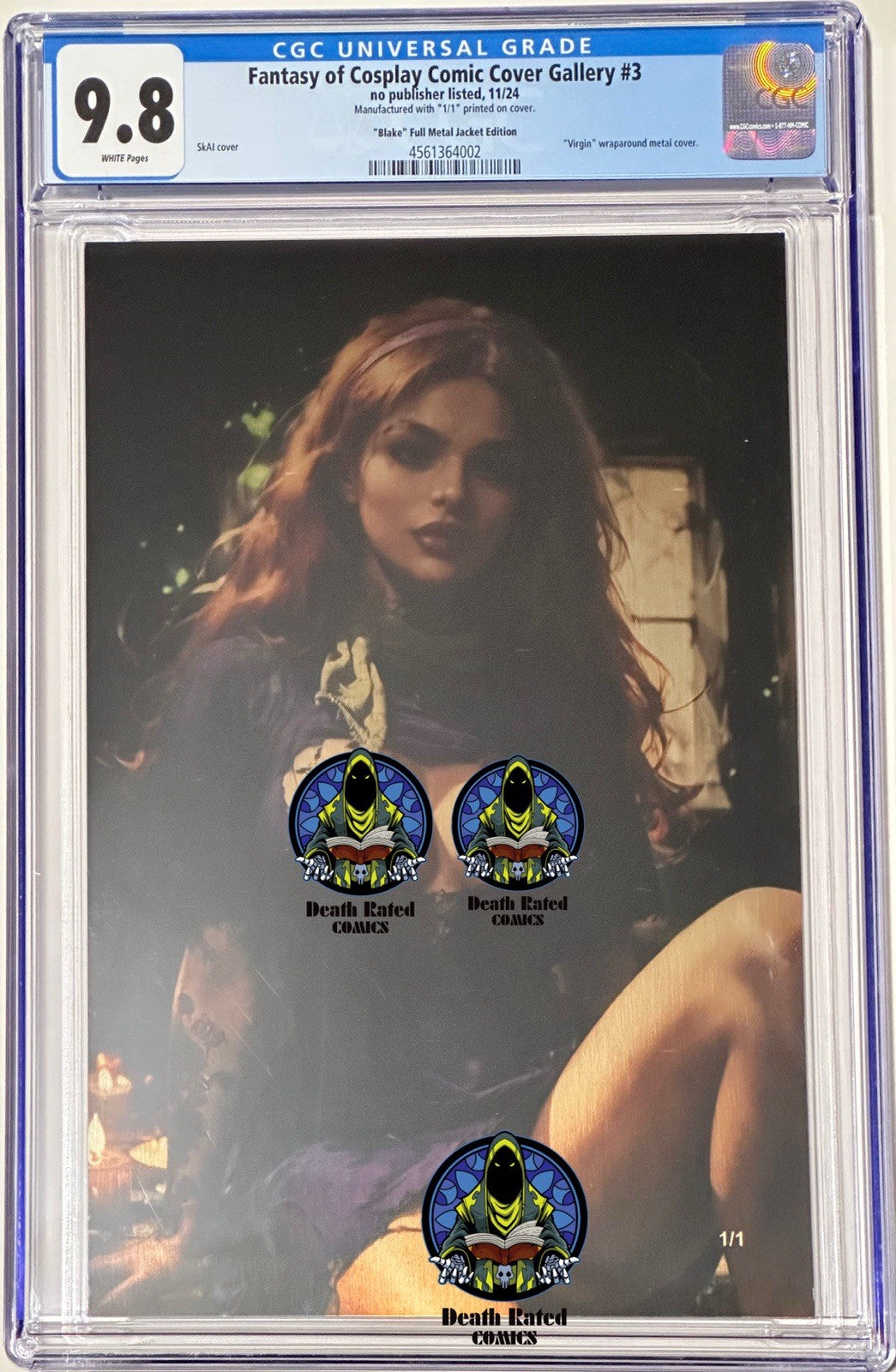 Fantasy of Cosplay Daphne Cosplay Full Gold Metal Jacket 1/1 CGC 9.8