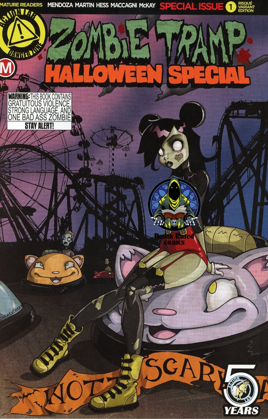 ZOMBIE TRAMP HALLOWEEN SPECIAL #1 Mendoza Risque Variant