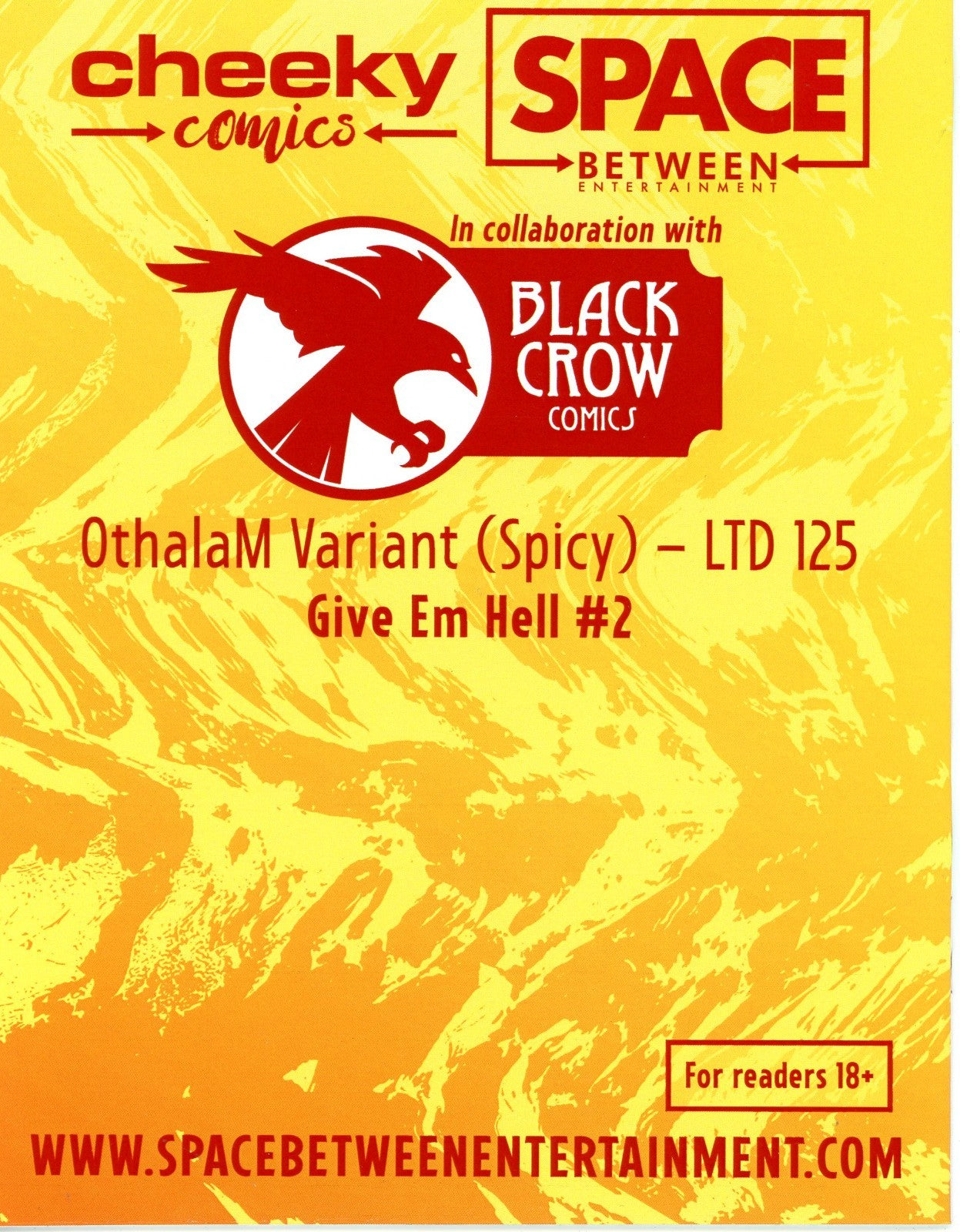 Give EM Hell #2 Cover C By OthalaM Spicy Exclusive Variant Ltd 125