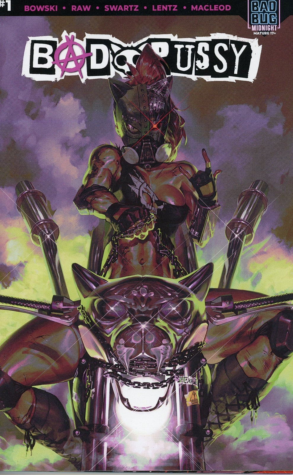 BadPussy #1 Cover D Nice Trade Dress Variant By Roly Poly