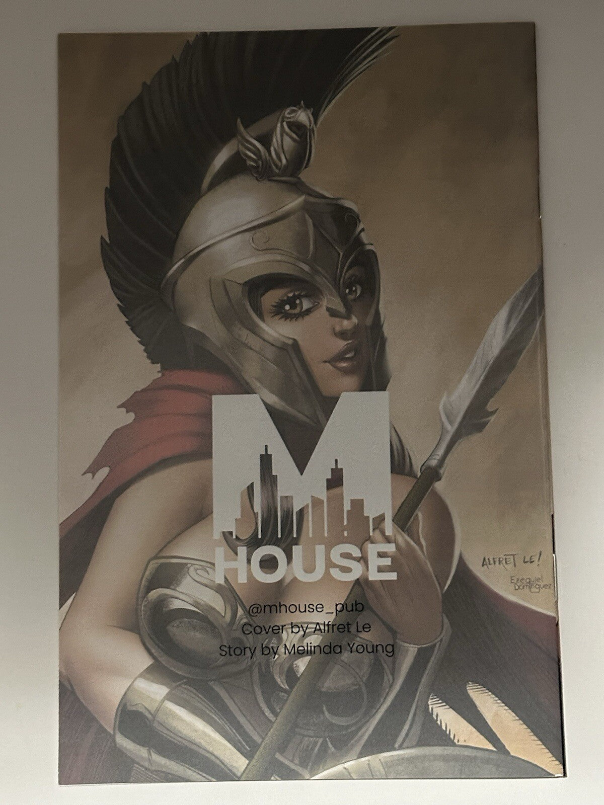 M House ALFRET LE EZEQUIEL DOMINGUEZ 300 Spartan Homage Trade Cover