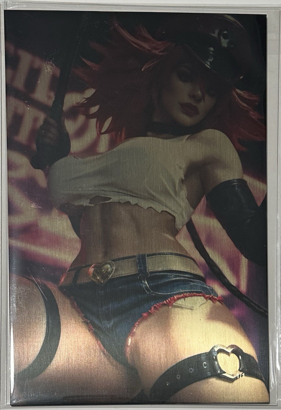 Fantasy of Cosplay Poison Street Fighter Set Of 2 Full Gold Metal Jacket 1/1