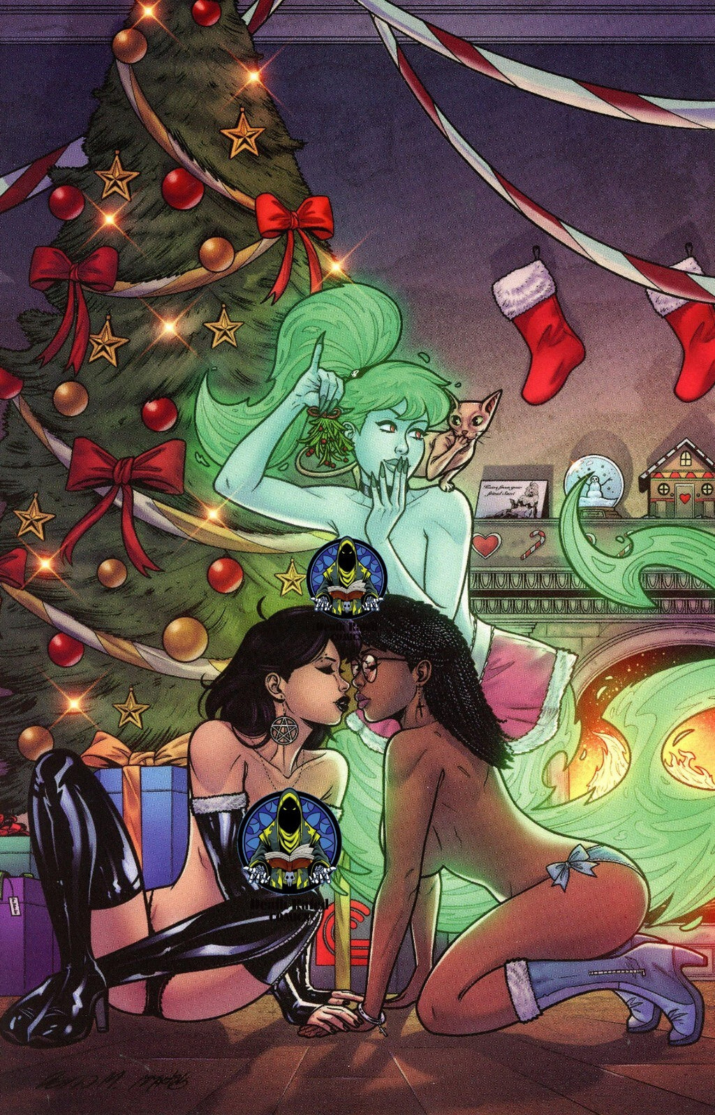 The Exorcist Club #3 Cover AS Vigin Spicy Variant By Marconi