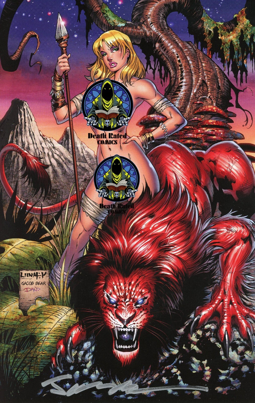 Bear Babes By Jacob Bear Kickstarter Cover B Nude Virgin Variant Signed By Jacob