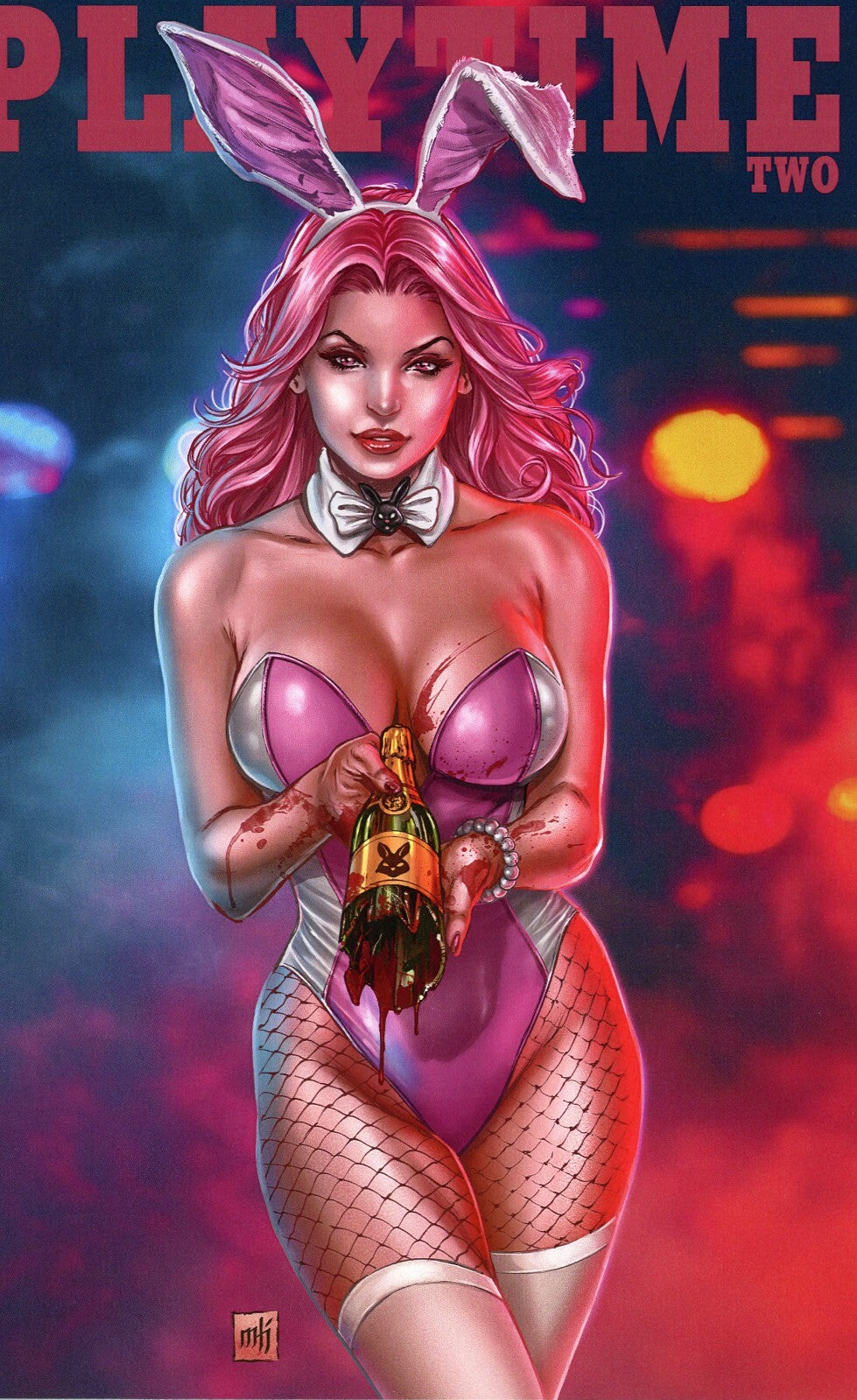 PLAYTIME #2 Cover E KROME Trade Cover Goblin Collectables Kickstarter