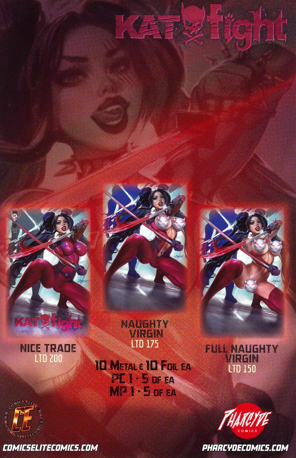 Katfight #1 Slice & Dice Virgin Full Naughty Sugar Spit