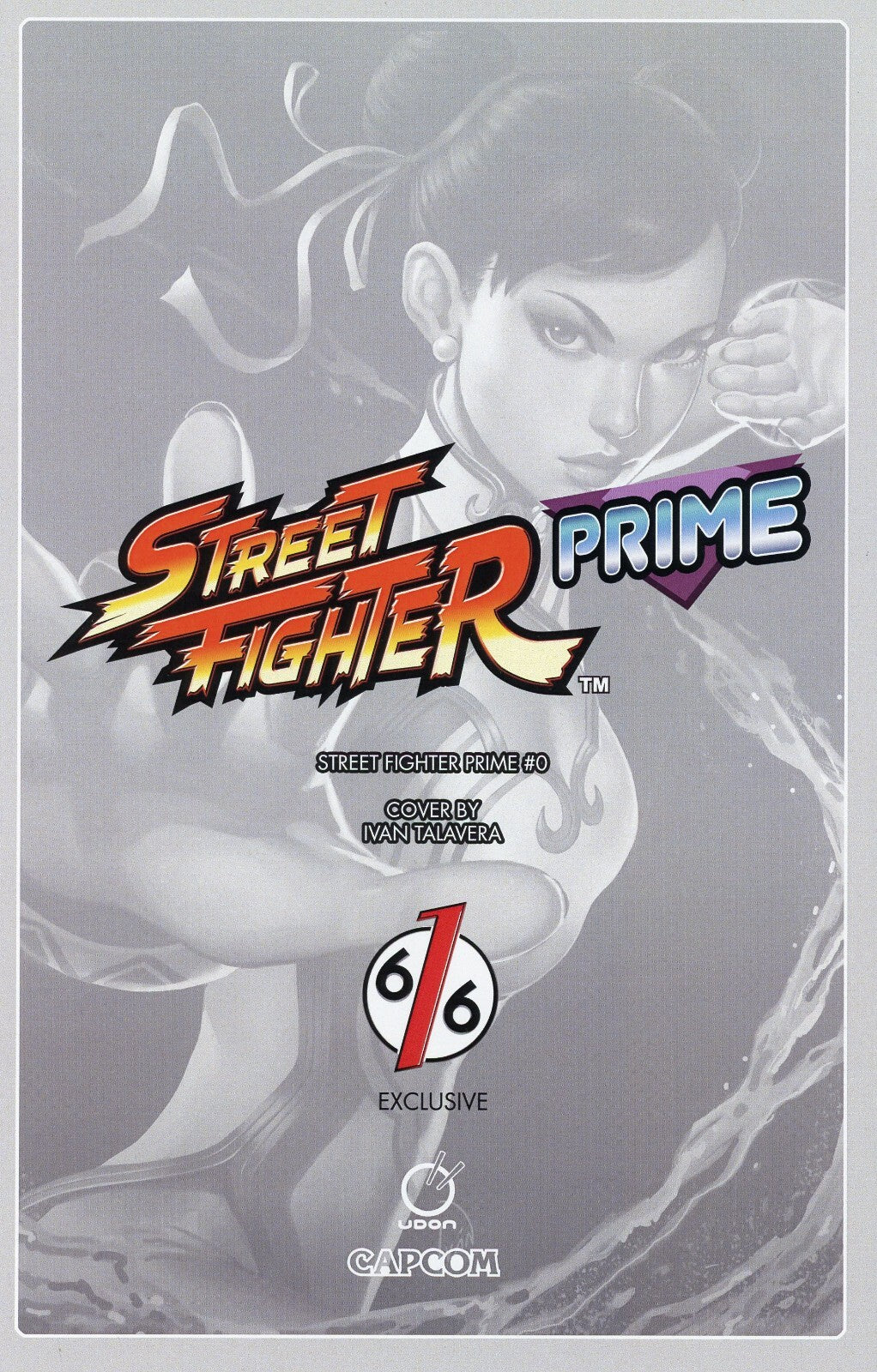 STREET FIGHTER PRIME #0 IVAN TALAVERA 616 COMICS Virgin Variant A LTD 500