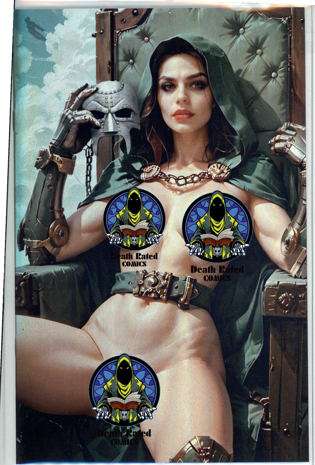 Fantasy of Cosplay DOOM Cosplay FOIL Virgin Variant Ltd 20 Sold Out