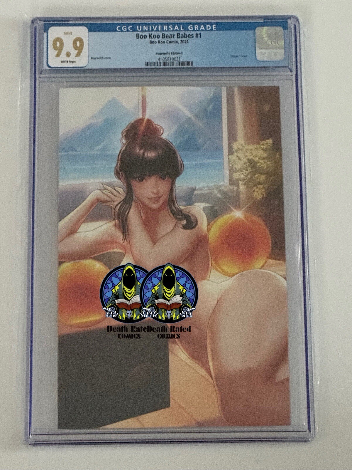 Boo Koo Bear Babes #1 Dragon Ball Z Chi-Chi Virgin Variant E Ltd 100 CGC 9.9