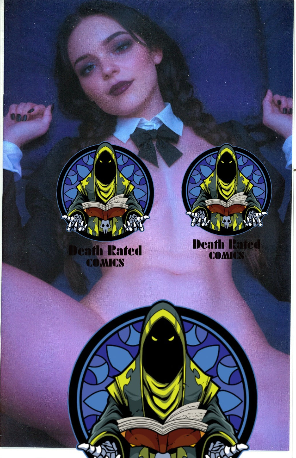 Fantasy of Cosplay Addams Cosplay Virgin Variant Cover Ltd 100 Sold Out