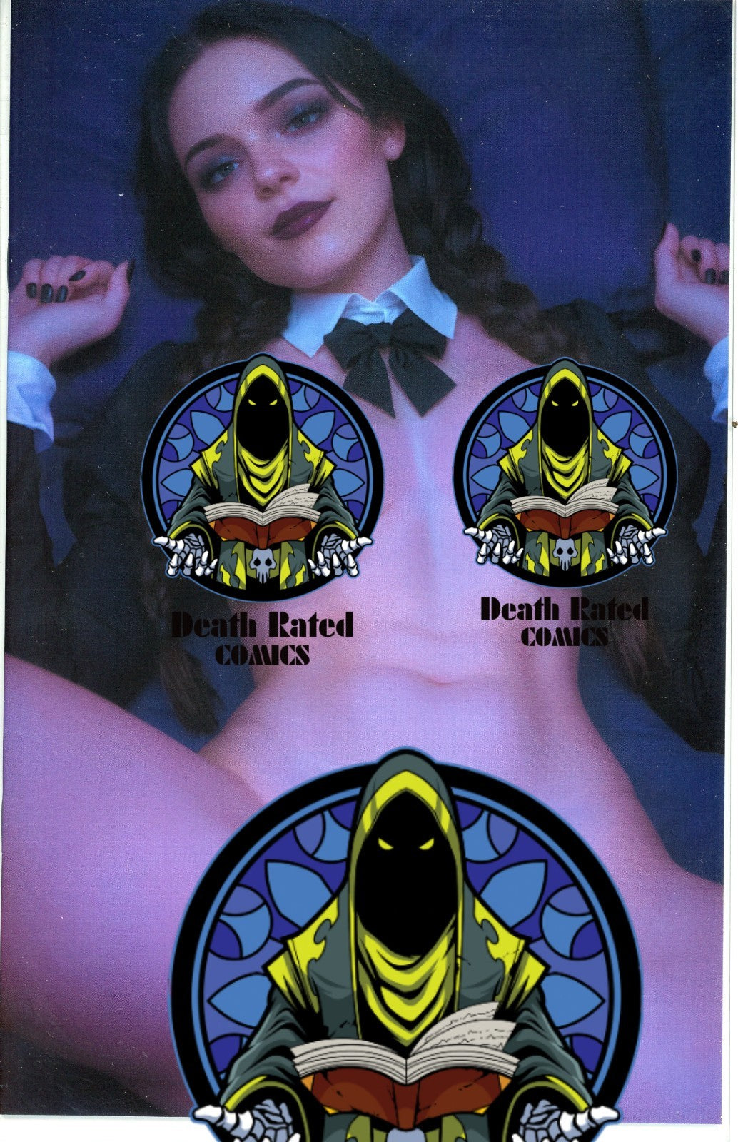 Fantasy of Cosplay Addams Cosplay Virgin Variant Cover Ltd 100 Sold Out