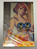 Fantasy of Cosplay April O'Neal Full Gold Metal Jacket 1/1