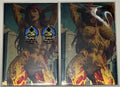 Fantasy of Cosplay Comic Scream Mary Jane Full Gold Metal Jacket 1/1 Set of 2