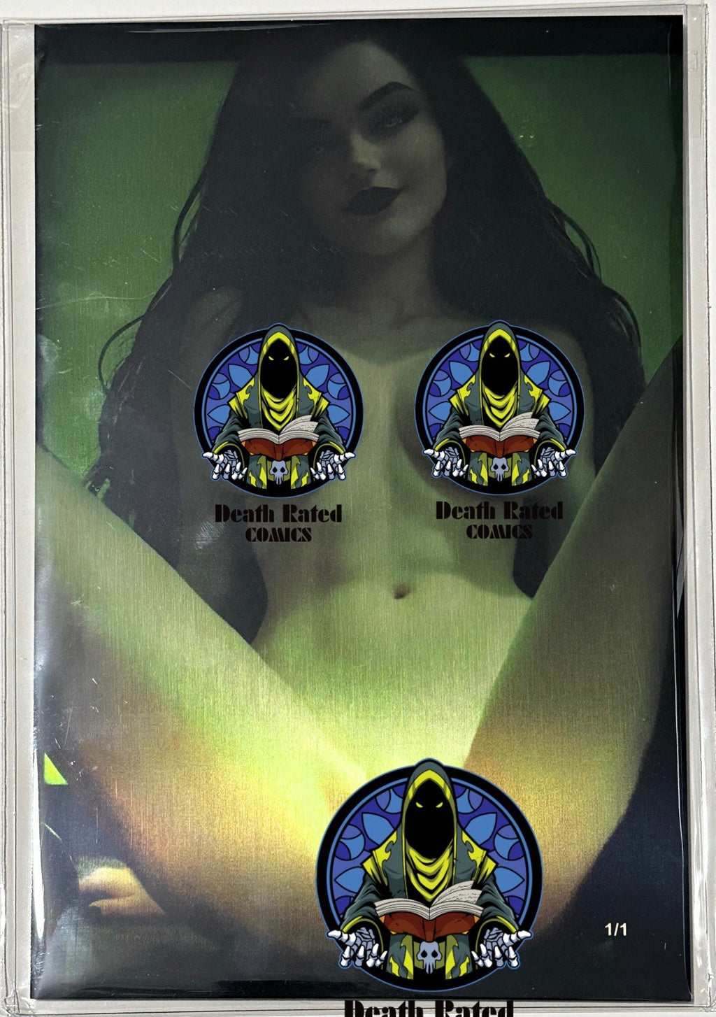 Fantasy of Cosplay Shego Cosplay Set Of 2 Full Gold Metal Jacket 1/1