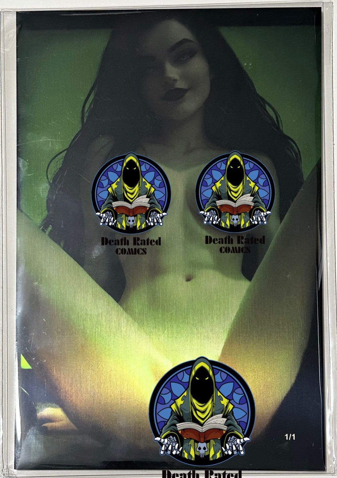 Fantasy of Cosplay Shego Cosplay Set Of 2 Full Gold Metal Jacket 1/1