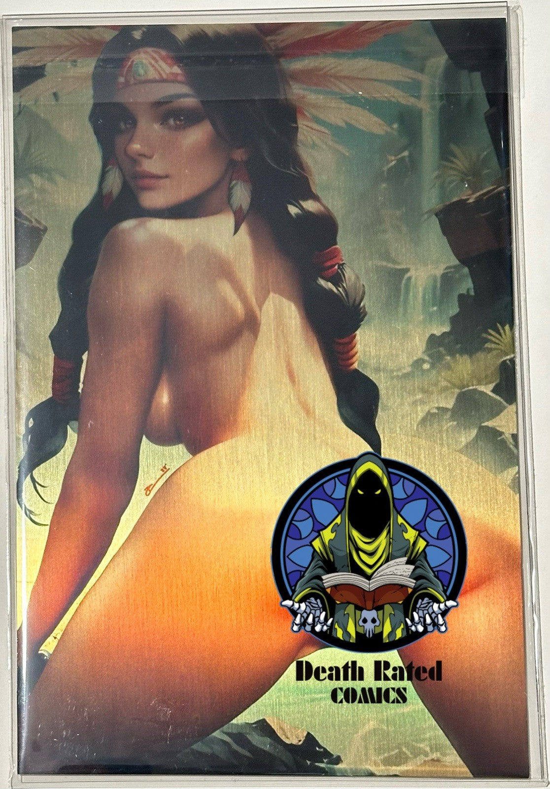 Fantasy of Cosplay Mirage Cosplay 1/1 Full Gold Metal Jacket