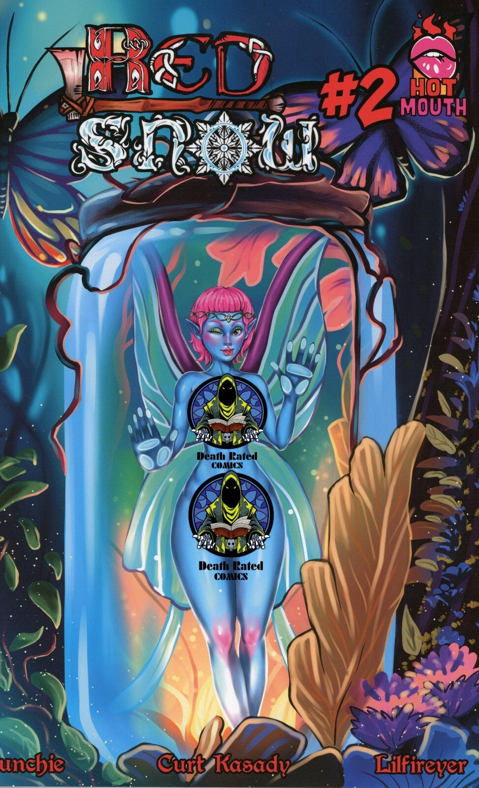Red Snow 2 Cover E Tinker Bell Naughty Hot Mouth Media Kickstarter Campaign