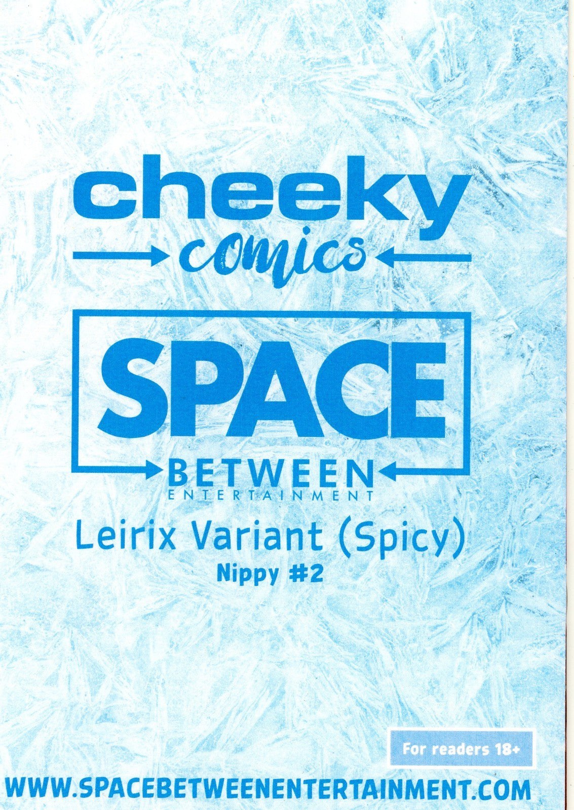 Nippy #2 Cover B Spicy Variant By Leirix Cheeky Comics