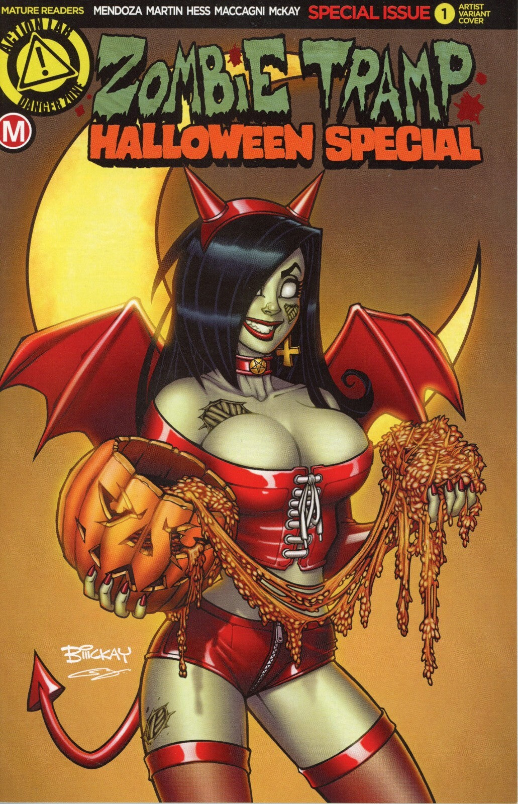 Zombie Tramp Halloween Special #1 McKay 2000 Action Lab Danger Zone 2016