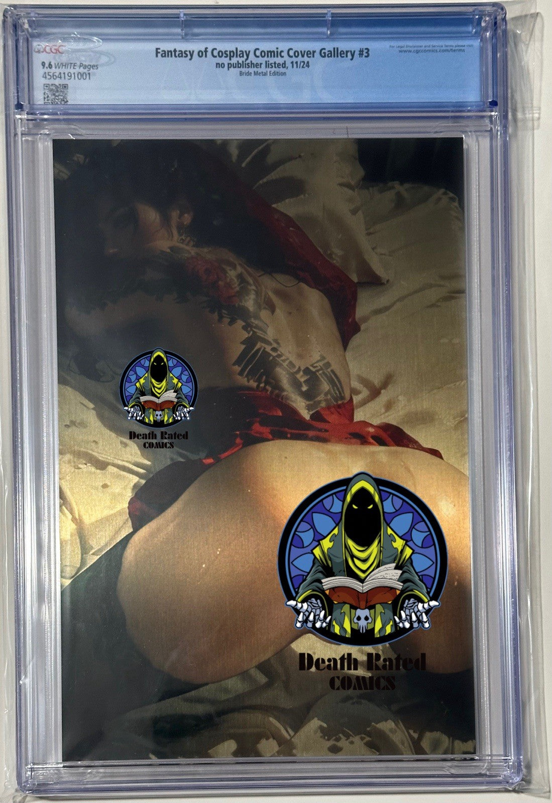 Fantasy of Cosplay Bride Cosplay Full Gold Metal Jacket 1/1 CGC 9.6