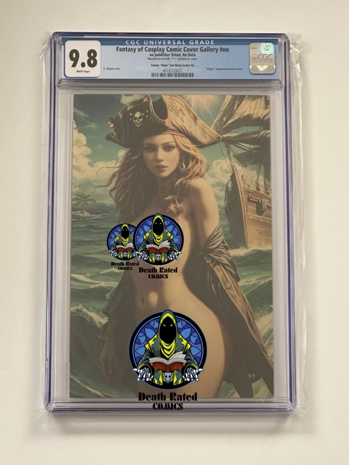 Fantasy of Cosplay Swann 1/1 Full Metal Jacket Naughty And Nice Set CGC 9.8