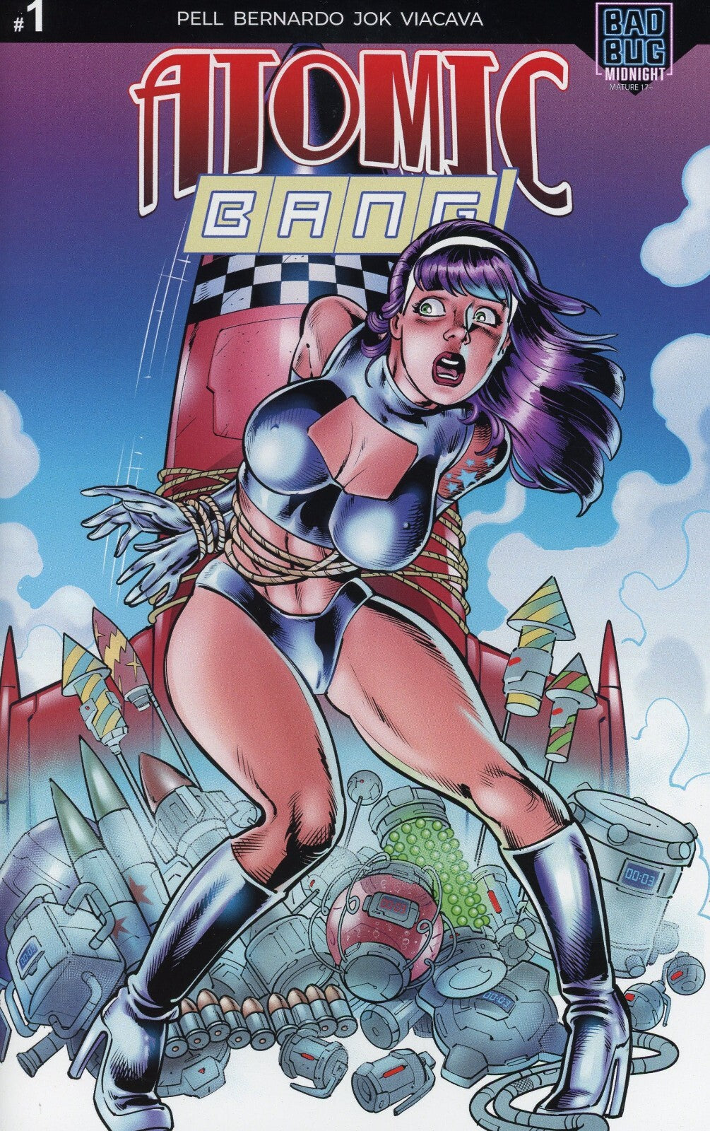 Atomic Bang #1 72-Hour Exclusive The Bang Box Kickstarter Nice Bad Bug Midnight