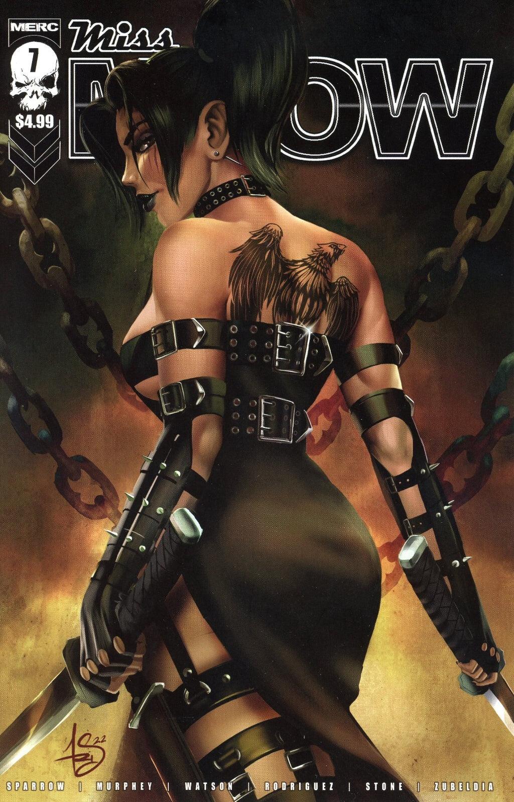 MISS MEOW #7 TRISTARR VARIANT 2023 Merc Publishing