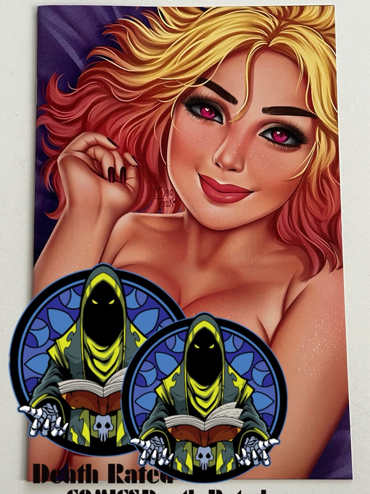Totally Rad Lives First Printing July 2022 Mya Terak Virgin Variant Cover