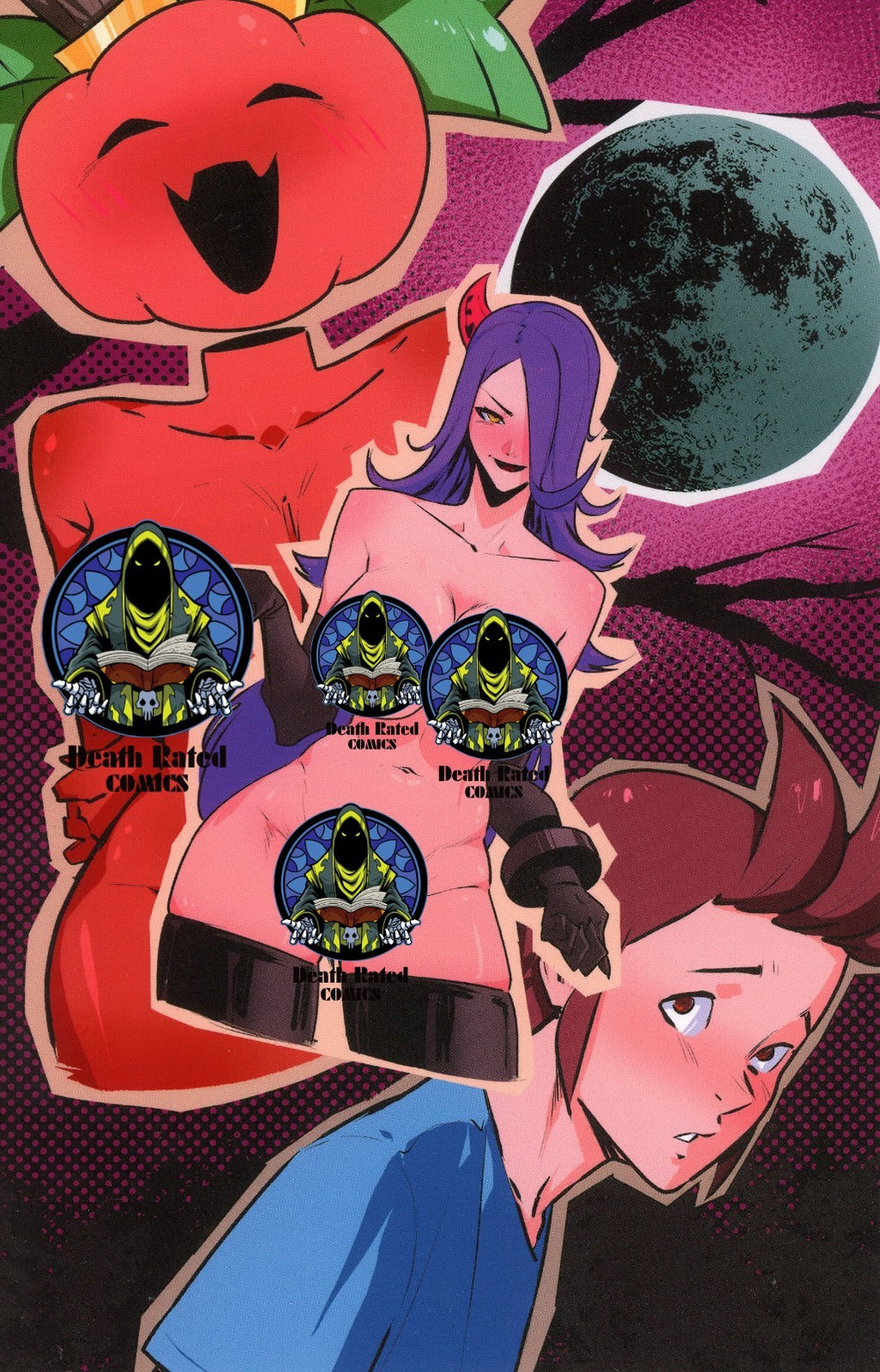 I Summoned A Demon And She's Kinda My Type 2024 Halloween Special Cover AX Spicy