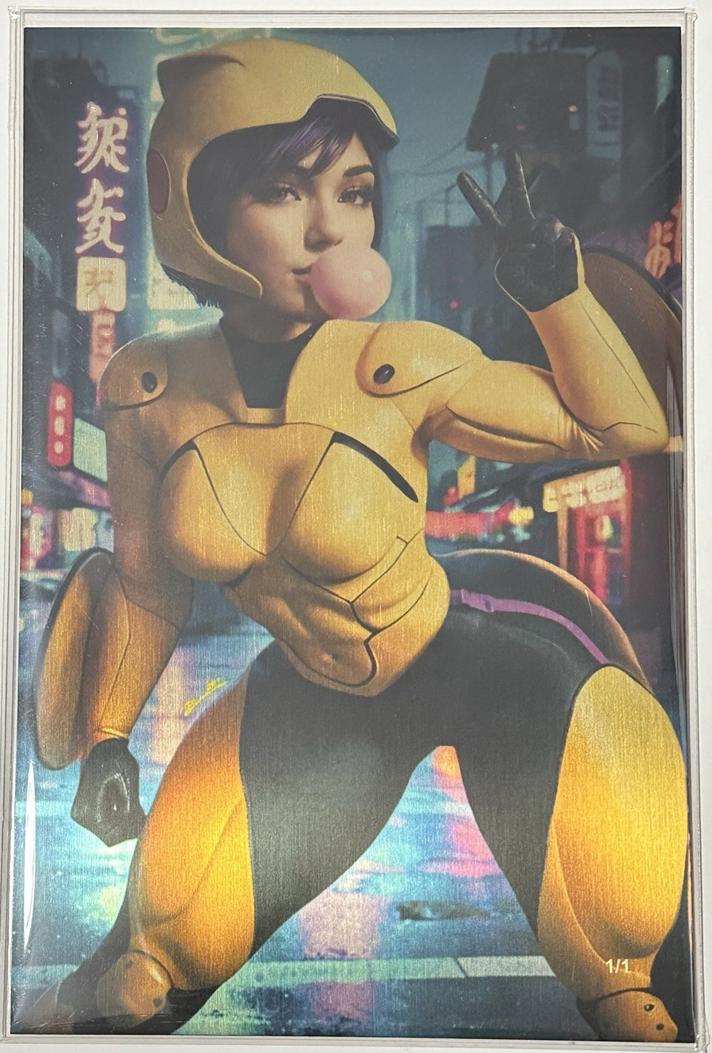 Fantasy of Cosplay Gogo Tomago Cosplay Set of 2 Full Gold Metal Jacket 1/1