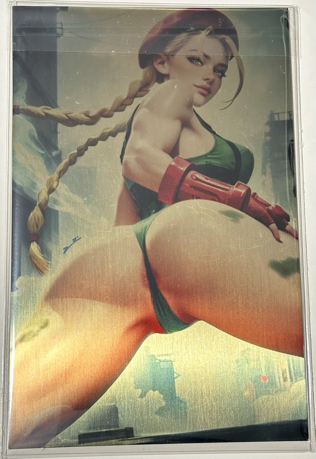 Fantasy of Cosplay Cammy Cosplay Set Of 2 Full Gold Metal Jacket 1/1