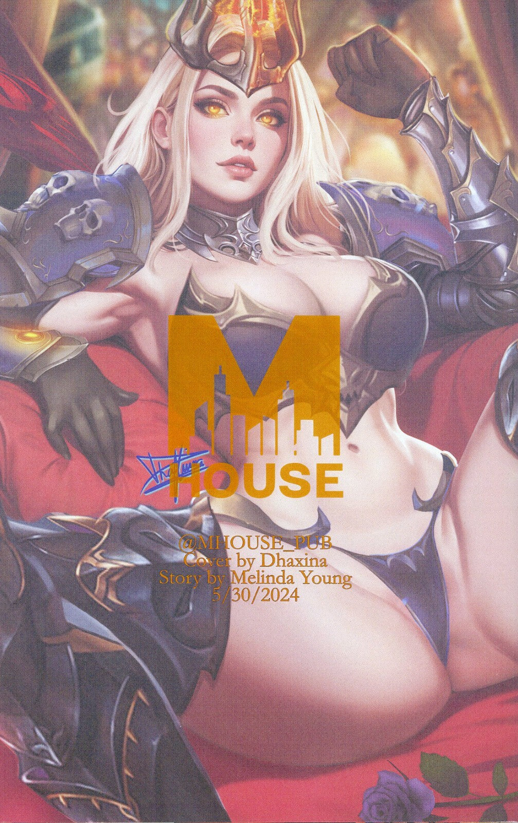 LOTR Sauron Cosplay Homage Topless Virgin Variant By Dhaxina M House Melinda