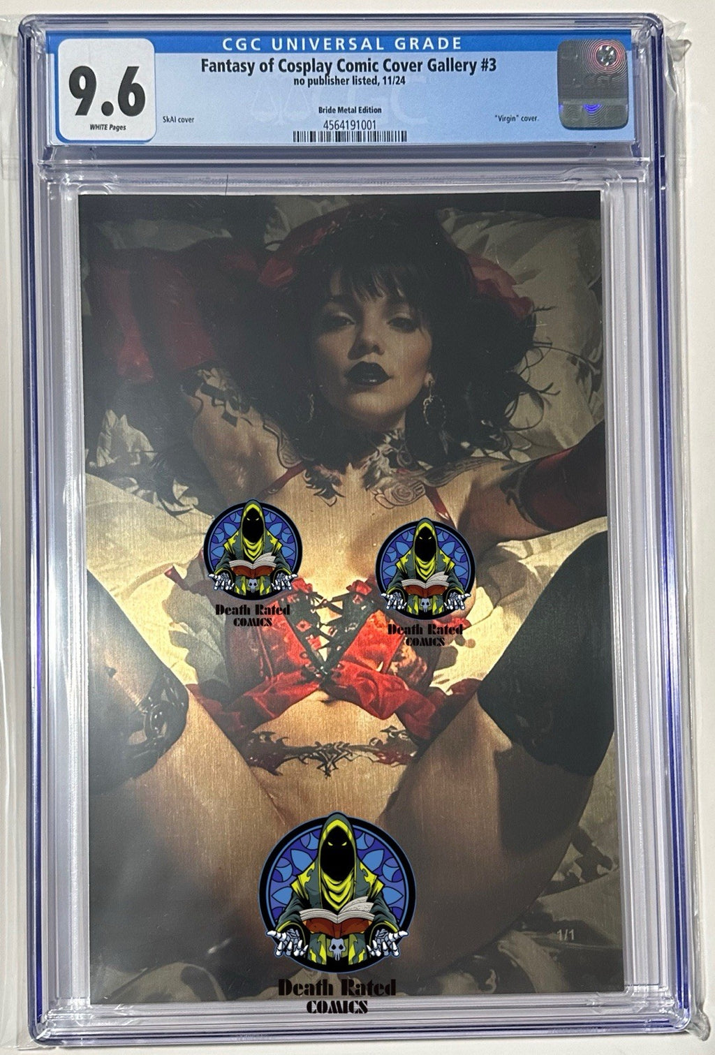 Fantasy of Cosplay Bride Cosplay Full Gold Metal Jacket 1/1 CGC 9.6