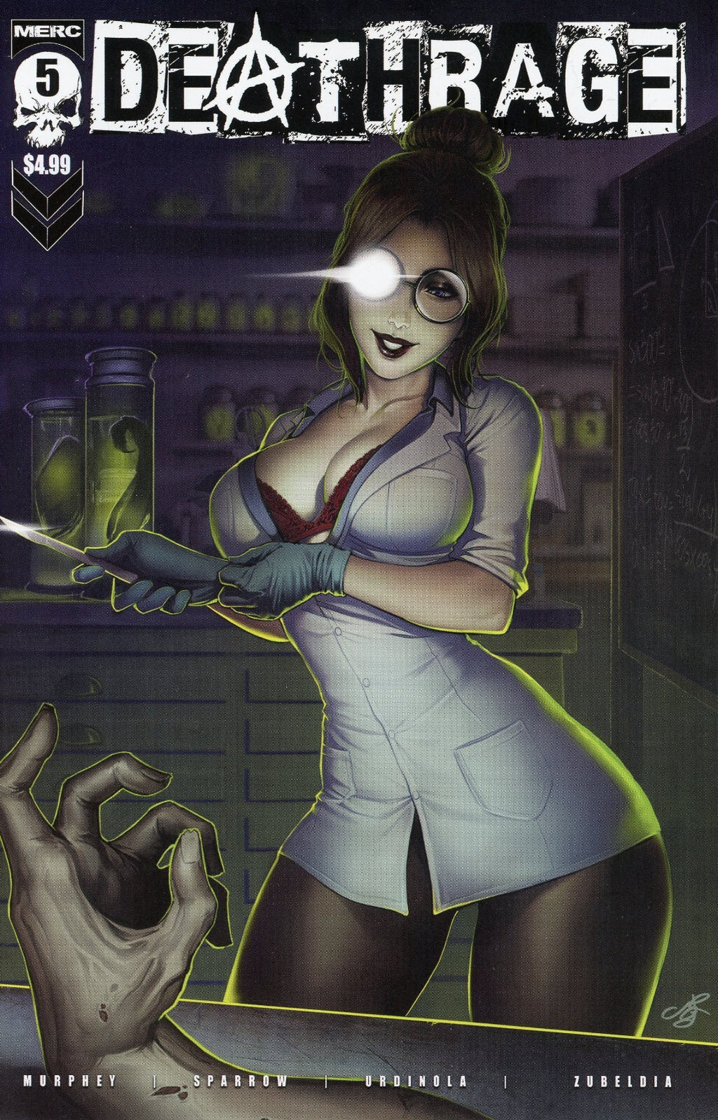 Deathrage #5 (Of 6) Cover C Mr Gunn Variant Mature