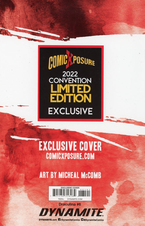 Draculina #6 Variant Cover Dynamite Entertainment 2022 NYCC exclusive