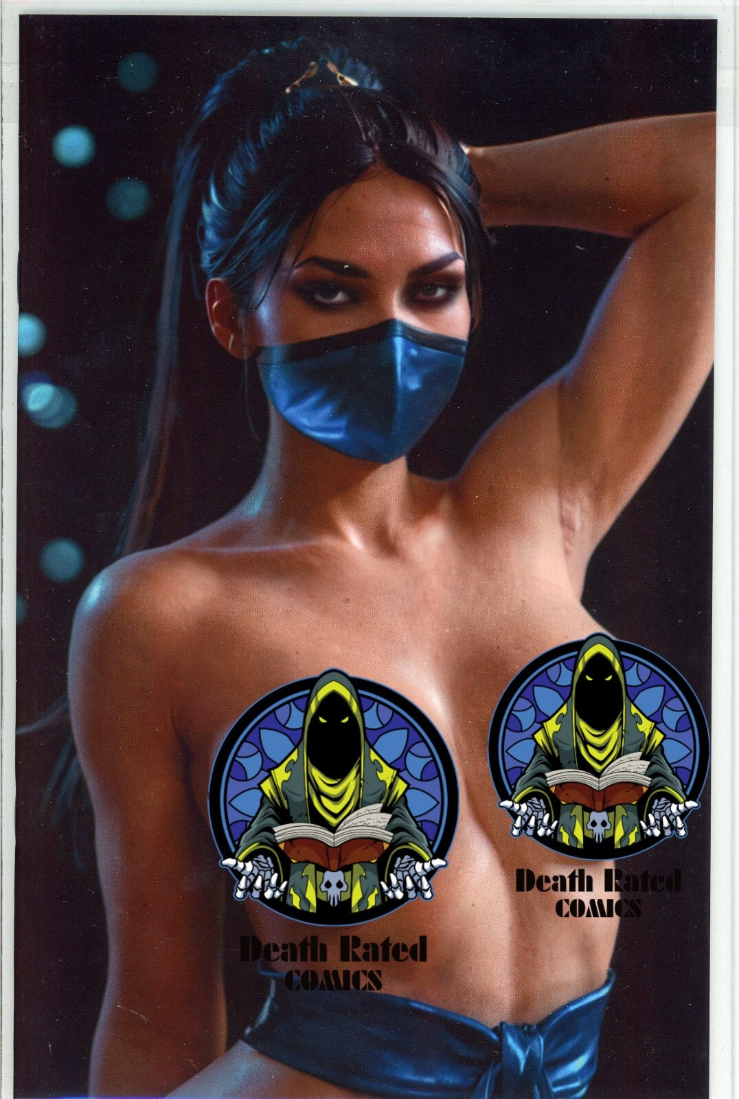 Fantasy of Cosplay Kitana Mortal Kombat Virgin Variant Ltd 100 Sold Out