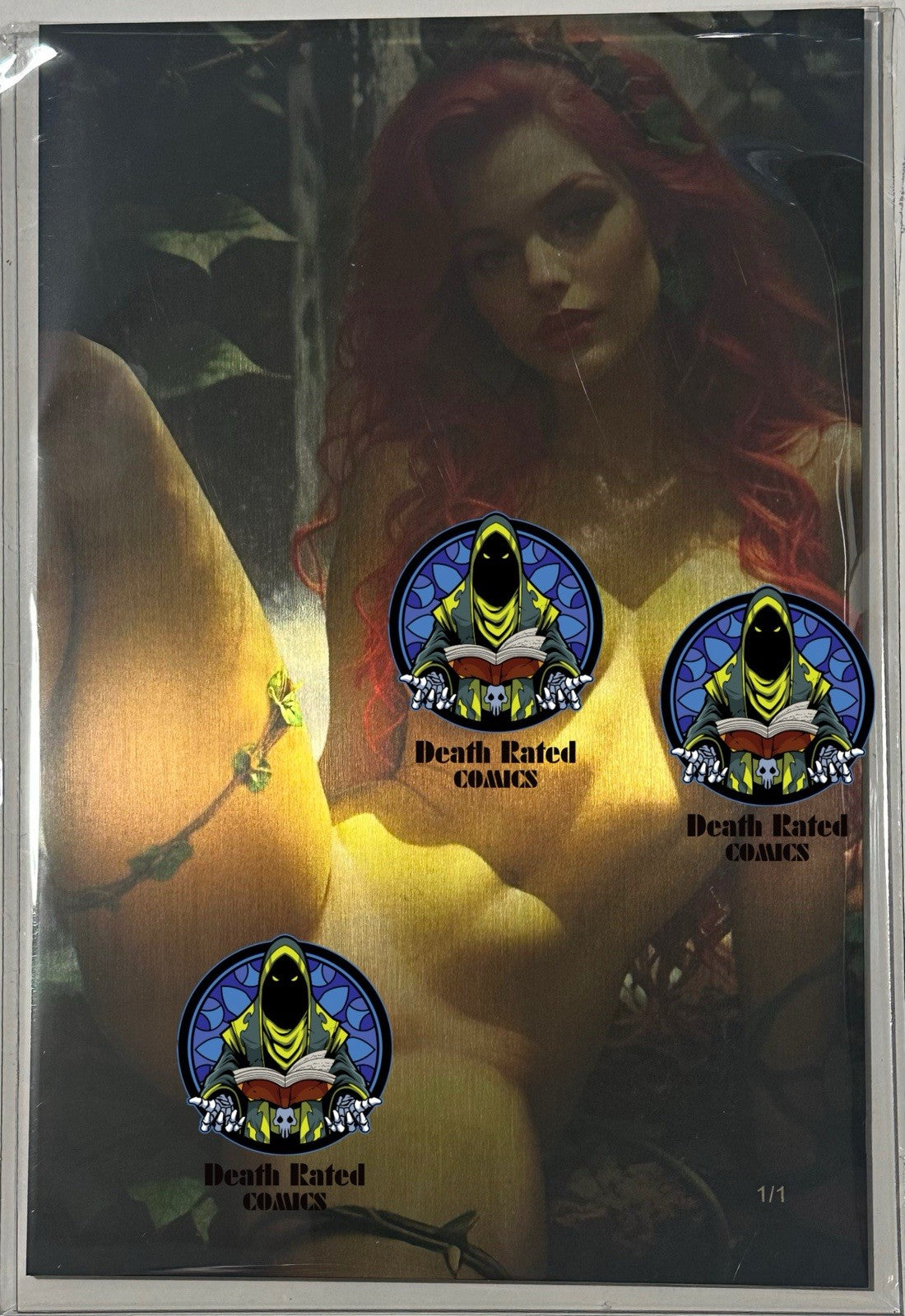 Fantasy of Cosplay Poison Ivy 1/1 Full Gold Metal Jacket