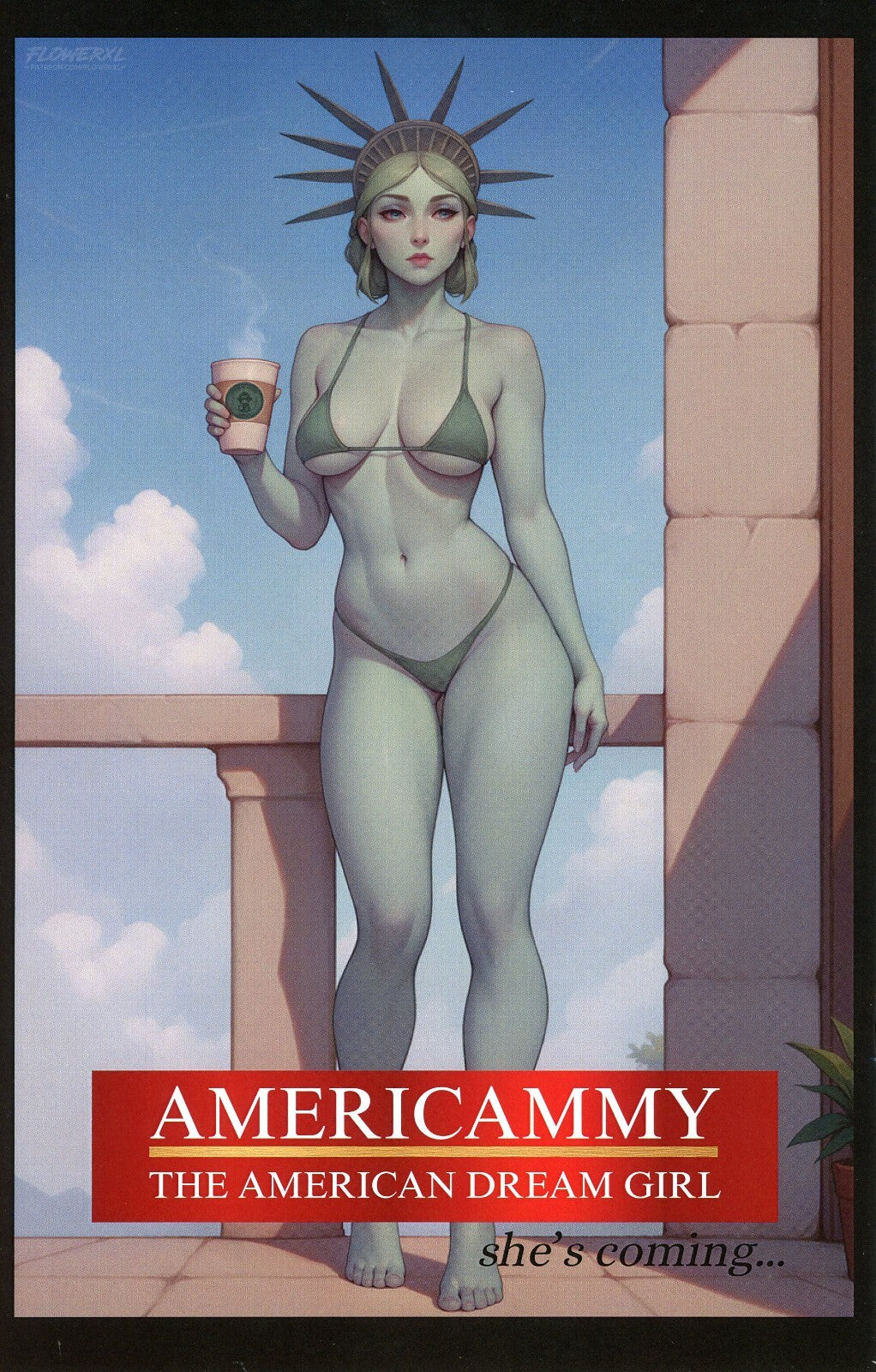 The Flawless Five #3 Kickstarter Exclusive Pink Inverted Premier Cover
