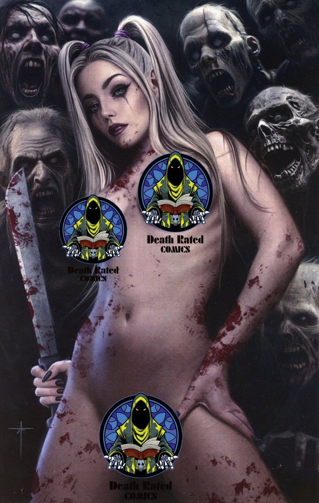 Duty Calls Girls 3 Kickstarter Cover D Nude Virgin By Jay Ferguson