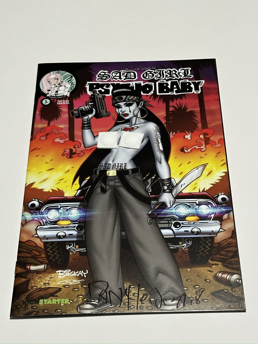 Sad Girl Psycho Baby 2018) McKay Risque Ex Dan Mendoza Signed