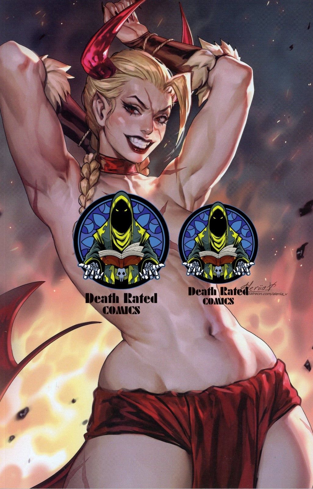 I Summoned A Demon And She's Kinda My Type #3 Cover B Spicy By Aleriia_V