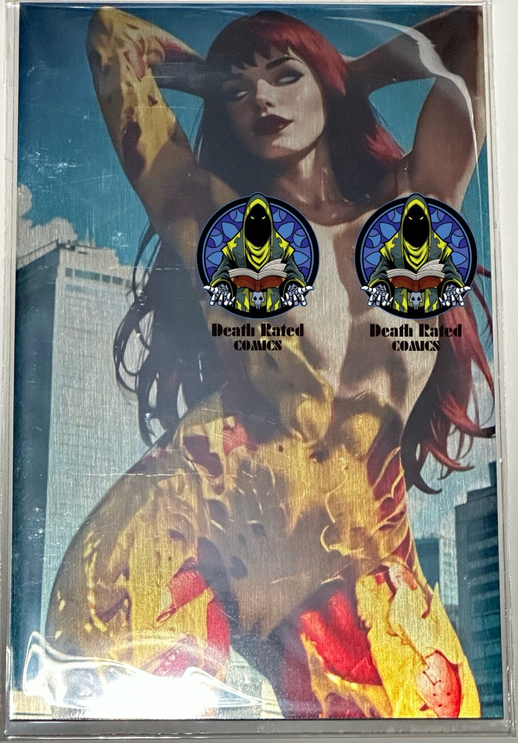 Fantasy of Cosplay Comic Scream Mary Jane METAL Virgin Variant Ltd 10 Sold Out
