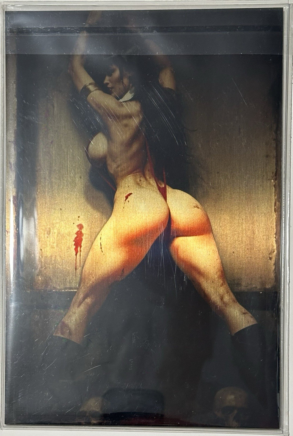 Fantasy of Cosplay Vampirella Cosplay Set of 2 Full Gold Metal Jacket 1/1