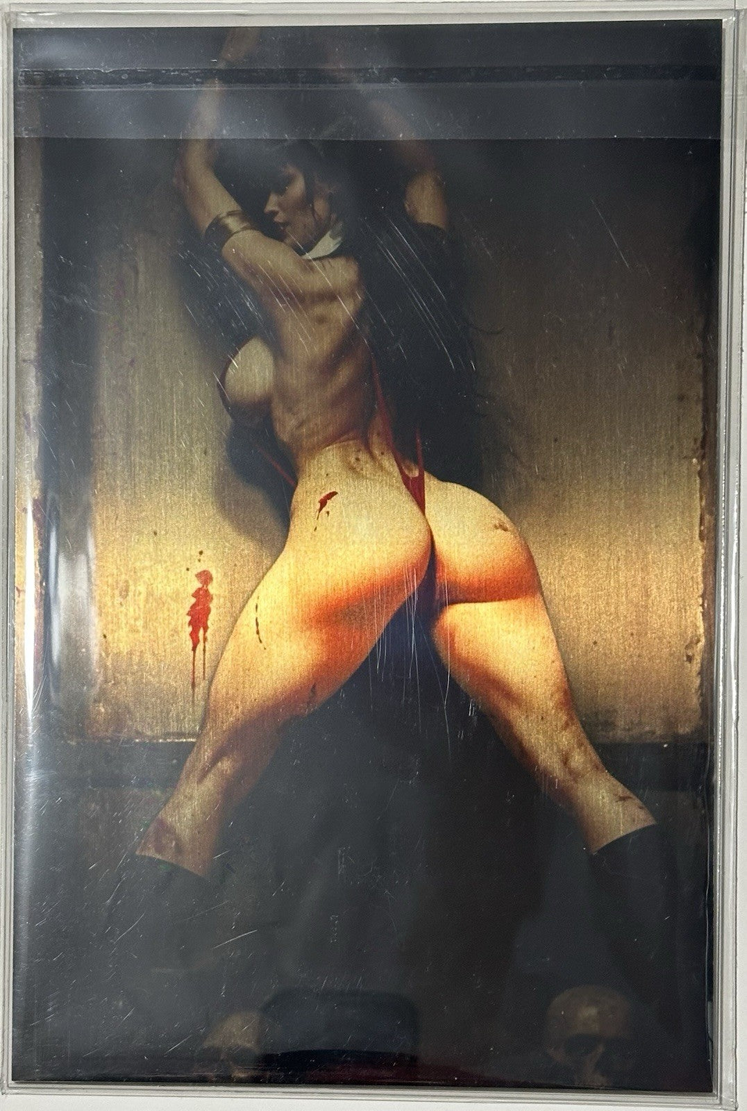 Fantasy of Cosplay Vampirella Cosplay Set of 2 Full Gold Metal Jacket 1/1