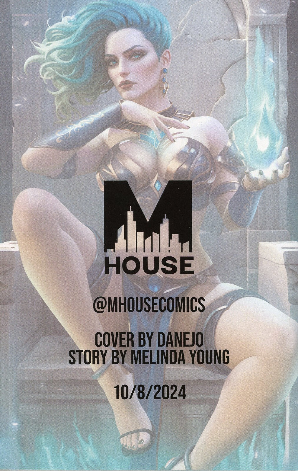 M House Peyton Blue Woman of War Hades Virgin Nice Variant